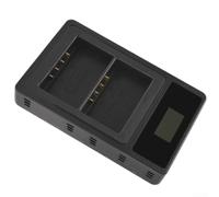 Compact 9.6cm Dual Station for Godox Speedlite | Charges VB26 and VB30 series, fits V1 V860III V850III V1Pro V100 models, reliable power source