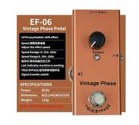 Compact 9V Guitar Stompbox With 10 Multi-Effects - Vintage Overdrive Stage-Ready Portable Pedal For Live/Studio Use Musical Instrument Accessories