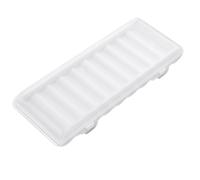 Compact AA Battery Case, Container for Small Organizers Holds 10 Batteries, Battery Holder to Save Space for Travel, Home or Office-Durable Box for With