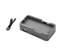 Compact ABS for battery Charger for DJI Neo Gray Design Compact | Fast single-port charging, 9x5x4cm size, fits travel bags, efficient delivery