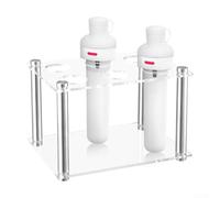 Compact Acrylic Flavor Cartridge Holder For Cirkul With Six Dedicated Slots And Metal Support, For Keeping Kitchen Counters Neat