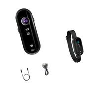 Compact Action Camera with 1080P Resolution IP68 Waterproof Plan Slowed Break Error Features Transportable Travel Essential for Sports Enthusiasts Tiny Pocket Camera for Cycling