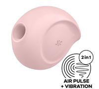 Compact Air Pulse clitoral stimulator Satisfyer Sugar Rush pink, Poids 0.25 Kg, Color Pink