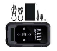 Compact Air Pump, Wireless Inflator, Rechargeable Pump with Digital Display for Camping, Vehicle, Car Travel, Home, Daily , Long Distance Driving and Motorcycle Maintenance