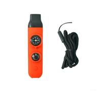 Compact All-in-One Waterproof For Compass Featuring Thermometer LED Light and Loud Whistle Designed for Hiking Climbing Camping and Preparedness (Red)