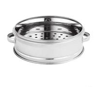 Compact And Functional Steaming Basket For Kitchen Use With Lid For Healthy Cooking Methods In Standard Sized Pots(16cm Steamer)