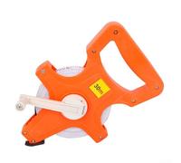 Compact and Measuring Tape with Ergonomic Crank for Comfortable Use, Perfect for Engineers and Outdoor Activities (30M)