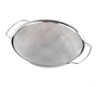 Compact and Mesh Strainer for Daily Kitchen Use Including Oil Recovery and Flour Sifting with No Edges or Flaws (F)