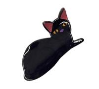 Compact and non-slip cat shape hair clips for women
