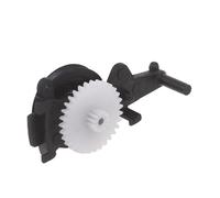 Compact and reliable movement reproduction gear wheel pinch roller set ensures proper tape contact on the cassette machine recorder