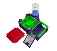 Compact Ant Farm & Ant Nest - Easy Placement Observation Habitat for Colony, Small Size for Home & Desk Ant Habitat(Lila)