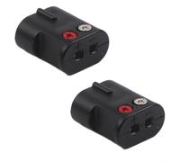 Compact Audio Adapter 2x1.3cm for Bose for v35 ST535 Compact | High-grade plastic build; wear resistant; long-lasting performance; black sl inish; compact design