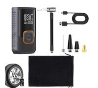 Compact Auto Inflator - Heavy Duty Metal Build, Reliable Automotive Tire Pump, Portable Vehicle Air Access, Pressure Output Aid With Steady Pump Control | Travel Tool Set For Common Vehicle Issues