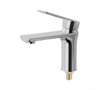 Compact Basin Mixer 16.8cm Stainless Steel Compact Basin Mixer