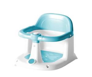 Compact Bathtub Chair, Portable Sitter, 15.2 x 11.8 Inches Handheld Size with 4 Suction Cups, Durable Resin Childcare Accessory, Modern Style with Support, Gift for Hotels and Vacations