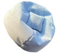 Compact Bean Bag Chair For 15-17cm Action Figures Cushioned Seat Miniature Home Display Decor Cute Doll Accessories For Display