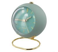 Compact Bedside Clock with Luminous Features Perfect for Study Areas Requiring Quiet Time Management (Green)