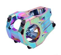 Compact Bicycle Handlebar Stem 35mm Length for Mountain Biking with 31 8mm Diameter (silver)