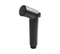 Compact Bidet Sprayer 14cm Black Switch Control Flow