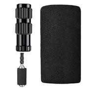 Compact Bike Pump Adapter, Tire Cap Connector Nozzle, Valve Extender with Sponge Cover, Sturdy Metal Pump Accessory, Bike Inflation Nozzle with Ergonomic Design, Tire Pumps Adapter for Road Mountain