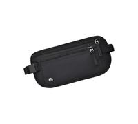 Compact Blocking Theft-Proof Waist Bag with Hidden Travel Pockets and Multiple Secure Storage Compartments for the Essential Lightweight Theft-Proof Waist Bag, black