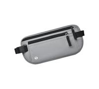 Compact Blocking Waist Pack Anti Theft Hide Travel Pouches with Multiple Secure Storage Compartments for Essential, Light Gray, As the pic show