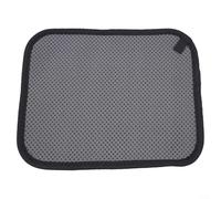 Compact Bowling Ball Cleaner, Microfiber Towel for Lane Oil Removal, Ideal for Use at the Alley or Gym (Black+Grey)