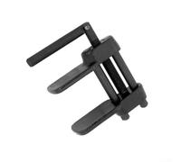 Compact Brake Caliper Piston Rewind Tool for DIY | High-strength steel, pushes pistons back easily, safe pad replacement, compact design, black finish