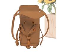 Compact Bucket Bag, PU Leather Purse, Small Size Carry with Adjustable Strap, Soft Texture Handbag Accessory, Fashion Shoulder Bag with Elegant Style, Ladies Pouch for Evening Party