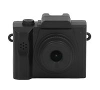 Compact Camera, 1080P HD Wide Angle Lens Retro Filter Effects Digital Video Recorder 0.96 Inch Screen with Lanyard and Keychain, Real Time Monitoring for Outdoor Sport Cycling (32GB)