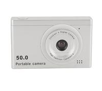 Compact Camera, 2.4 Inch Screen 40MP Digital Video Camera 1080P for Selfie (Silver Gray)