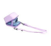 Compact Camera Bag, Instant Film Camera Bag EVA Hard Shell Portable Carrying Case Protective Bag with Shoulder Straps for Most Photos Models, purple, riferimento alla descrizione, Please refer to