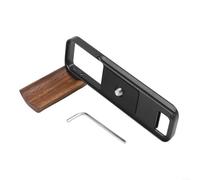Compact Camera L-Bracket for Fuji X-E5 Vertical Shoot(Rosewood Silver)