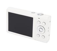 Compact Camera, Lightweight 16x Digital Zoom Digital Camera Webcam Function 2.7K 2.8 Inch Screen Autofocus for Adult for Beginner (White)