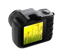 Compact camera with rechargeable battery and durability, ABS construction for everyday adventures, great gift for children