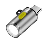 Compact Camping Torch - 0.51x0.51x1.22 inches Mini LED Flashlight, Outdoor Pocket Light | High Brightness Durable Flashlight with Long Battery Life for Trekking Hiking Climbing Use