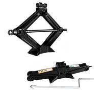 Compact Car Jack Kit 2 Ton/4400lbs, Universal Scissor Jack with Handle, Portable Tire Jack Changing kit Car Emergency Kit for Sedan SUV MPV