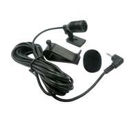 Compact Car Microphone, 3.5mm Jack Clip-On Mini Lavalier Wired Mic, Instant Plug-and-Play Connectivity for Smartphones, Cameras, Amplify Audio for Cars, Vehicles, Enhanced HD Voice Capture, Compat