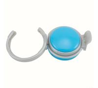 Compact Carbonation Keeper for 12oz Cans Click Keeper Pump Maintains Pressure and Freshness (blue)