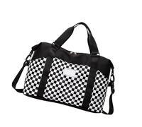 Compact Carry on Bag with Luggage Sleeve Spacious Interior Wet and Dry Separation Water Resistant Travel Accessory Stylish Travel Bags for Short Journeys