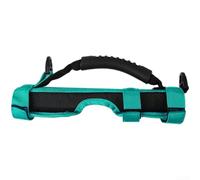 Compact Carry Strap for Folding Bikes with Soft-Touch Handle and High-Friction Rubber Base Suitable for Brompton and Foldable Frames (Blue)