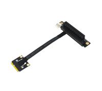 Compact Case MPCIe to PCIe 1X / 4X / 8X / 16X Motherboard Extension Cable, Flexible Internal Board for Hardware Upgrade Cable Routing Mpcie Adapter Pcie Ribbon Extension Internal Expansion Board Pvc