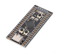 Compact CH32F103C8T6 Development Board 72MHz MCU with for spi IIC Interfaces for swd Debug Support for STM32 DIY Electronics Projects Embedded System Learning Kit Black PCB 65x32mm Single Unit