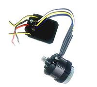 Compact Chainsaw Motor Service Assembly, Brushless Replacement Build, 14 Tooth Output Section, ABS Outer Case, Metal Drive Pieces, Small Wood Upkeep