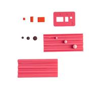 Compact Clay Bead Rolling Press Tool Set 8 Adjustable Sizes for Homemade Accessories Creation Portable Bead Forming Machine