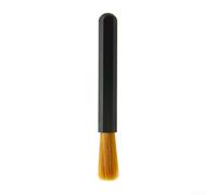 Compact cleaning brush designed for coffee grinders and portafilters, removes coffee grounds effectively without scratching, easy to carry for baristas on the move (Black)