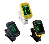 Compact Clip-on Tuner Visual Sound Indicators Easy Any Replacement Violin Tuner