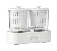 Compact Clothes Washer 2.5L with Spin Function | Spin dryer function, removes excess water fast, USB rechargeable, 7200mAh for battery, compact 2.5L capacity