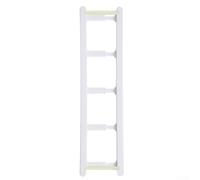 Compact Coffee Pod Holder with Ladder Style Design for Capsule Storage and Space Efficient Mounting on Kitchen Surfaces