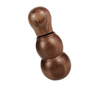Compact Coffee Tamper and Stirring Tool Set for Offices Espresso Distribution Tool with Wood Handle and Stainless Steel Pins 1.97x1.97x5.91 Inch- Walnut